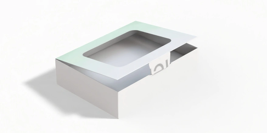 Cardboard Flip-Top Bakery Box