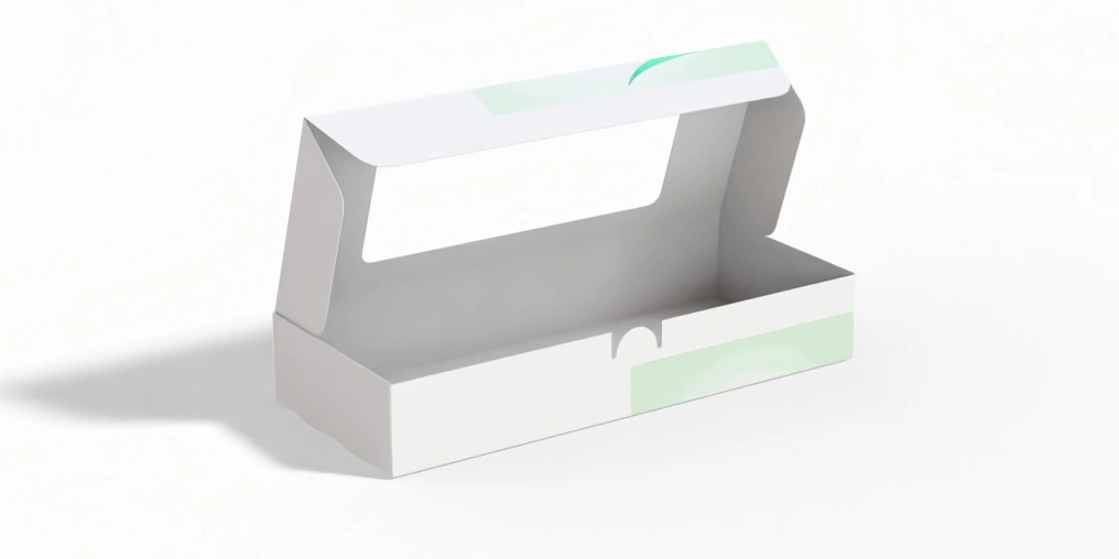 Cardboard Flip-Top Bakery Box with window