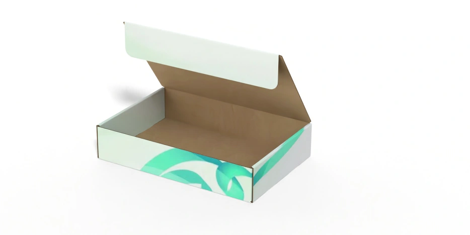 Flip top boxes tuck front box