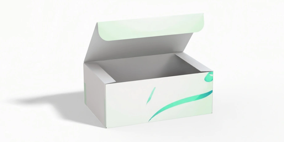 Stylish flip-top tuck-front box for premium packaging