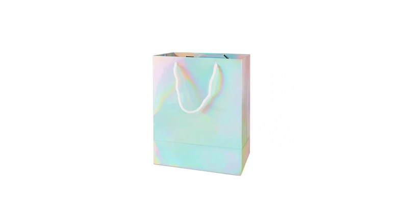 Luxury Customized Holographic Laser Paper Bag