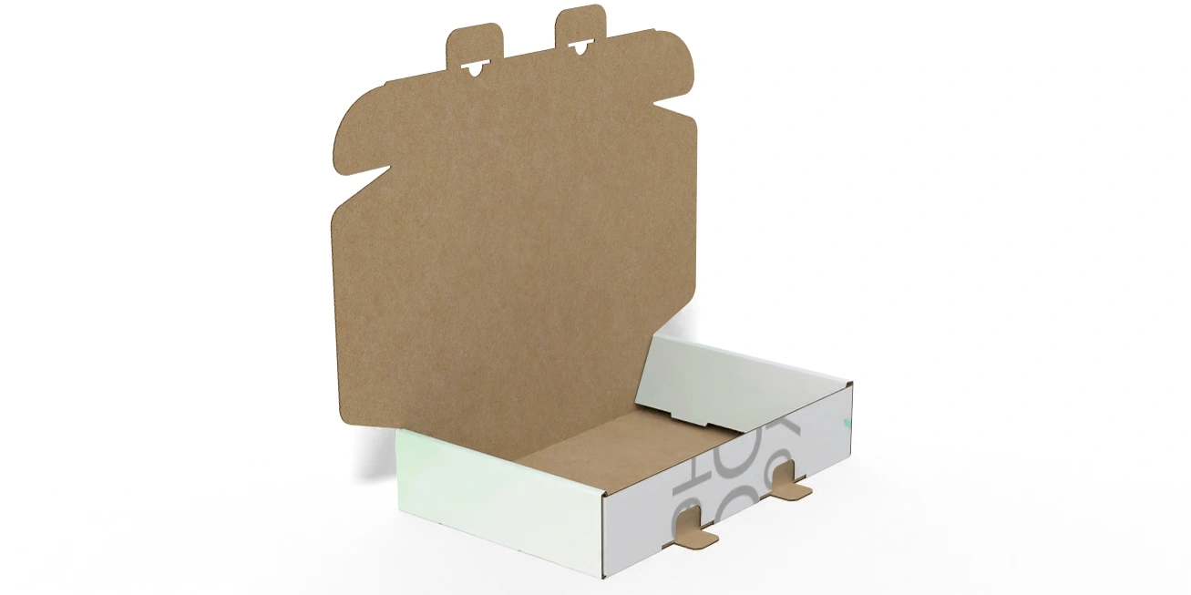 mailer boxes double safety buckles flip top