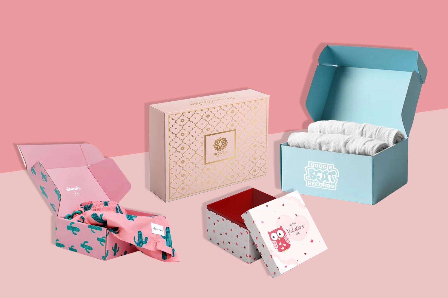 Custom packaging for clothing brands with eco-friendly materials