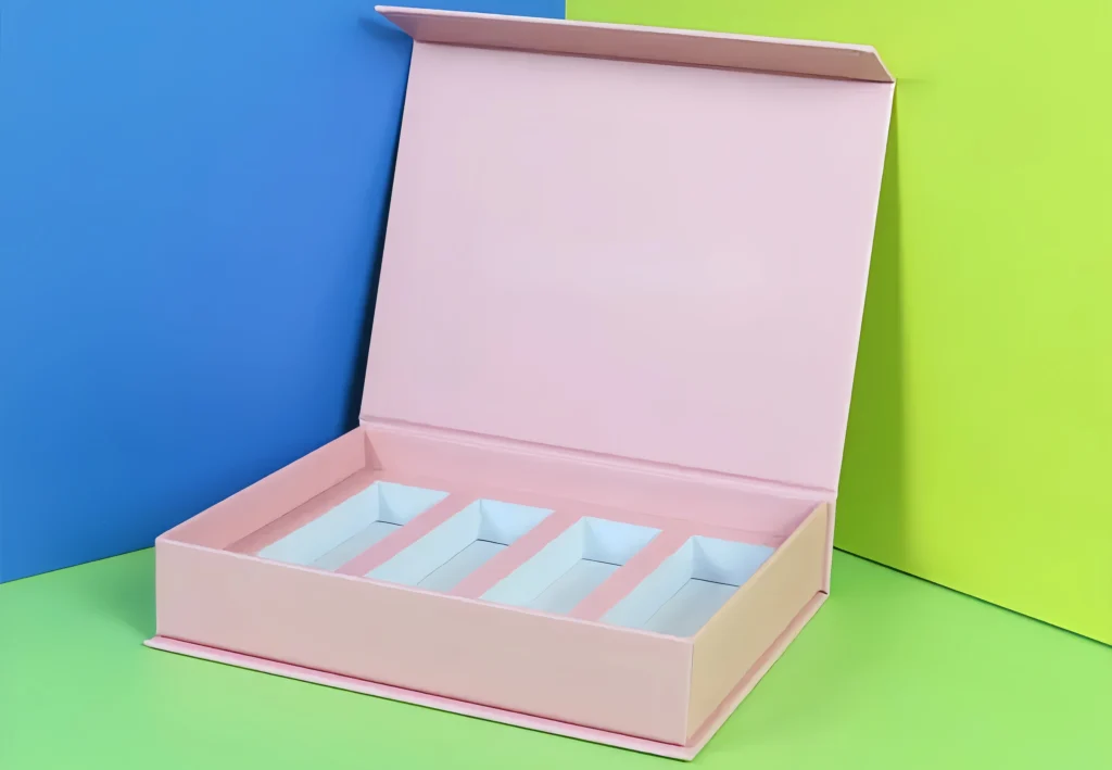 Premium cosmetic packaging box for luxury beauty products