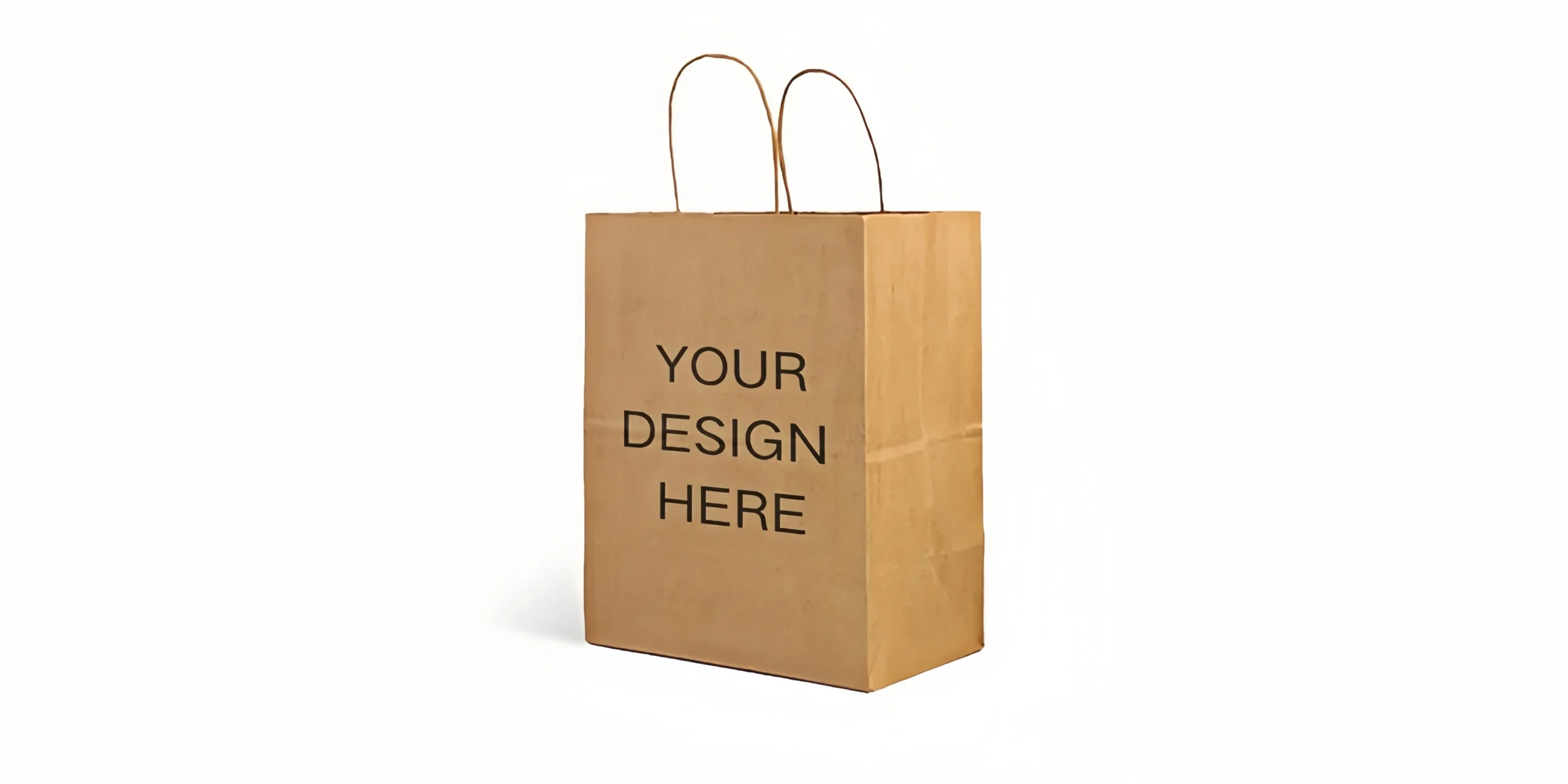 Kraft paper bags for boutiques and gift shops, customizable for brand promotion.