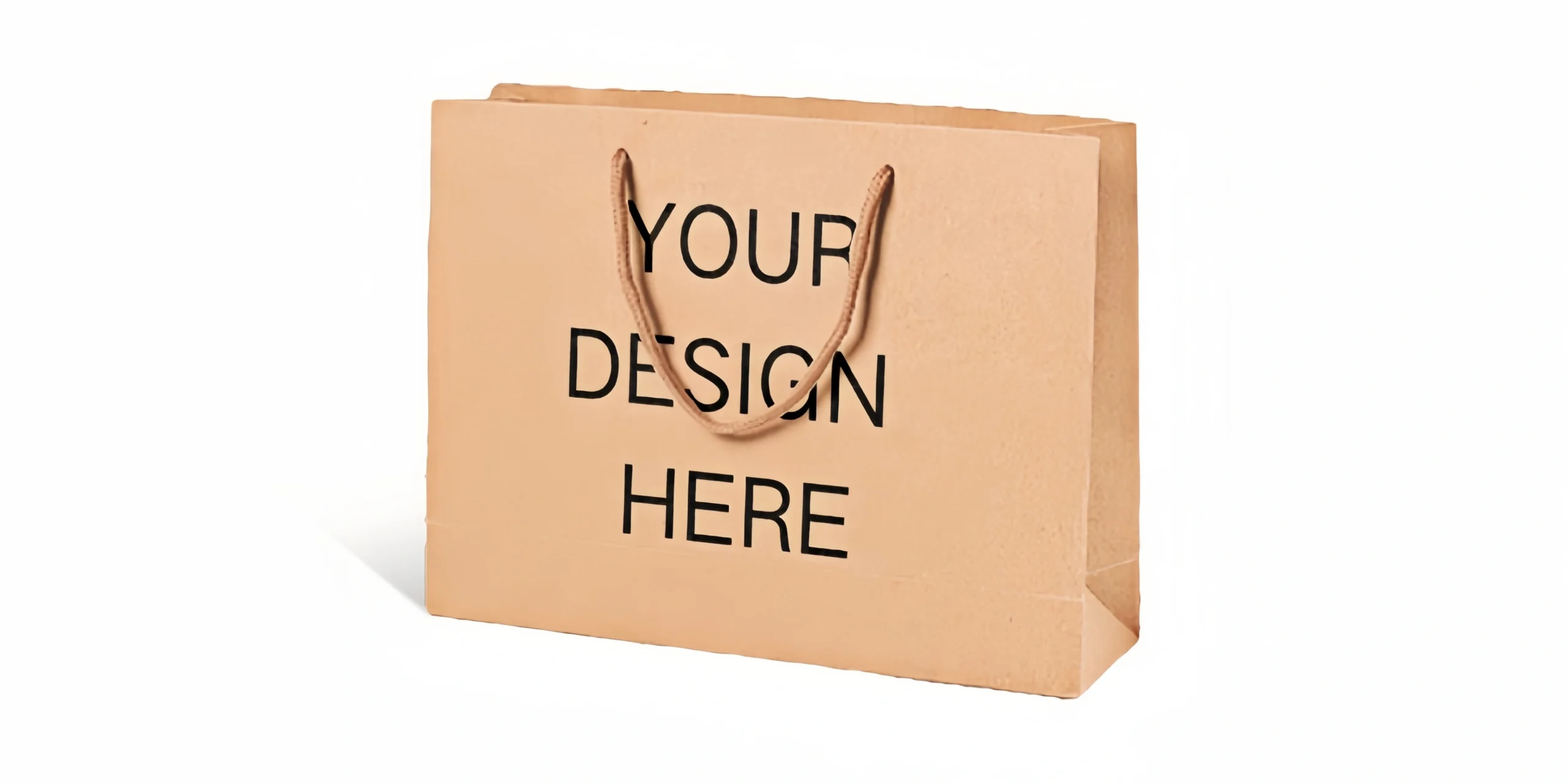 Reusable paper shopping bags with handles for eco-friendly retail and promotional use.