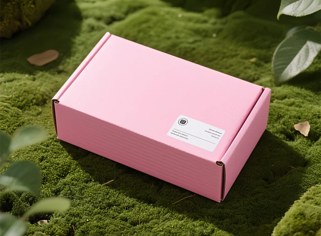 Foldable corrugated box designed for easy storage and efficient shipping