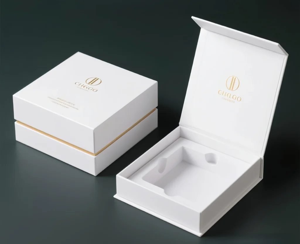 Custom paper box packaging for luxury products