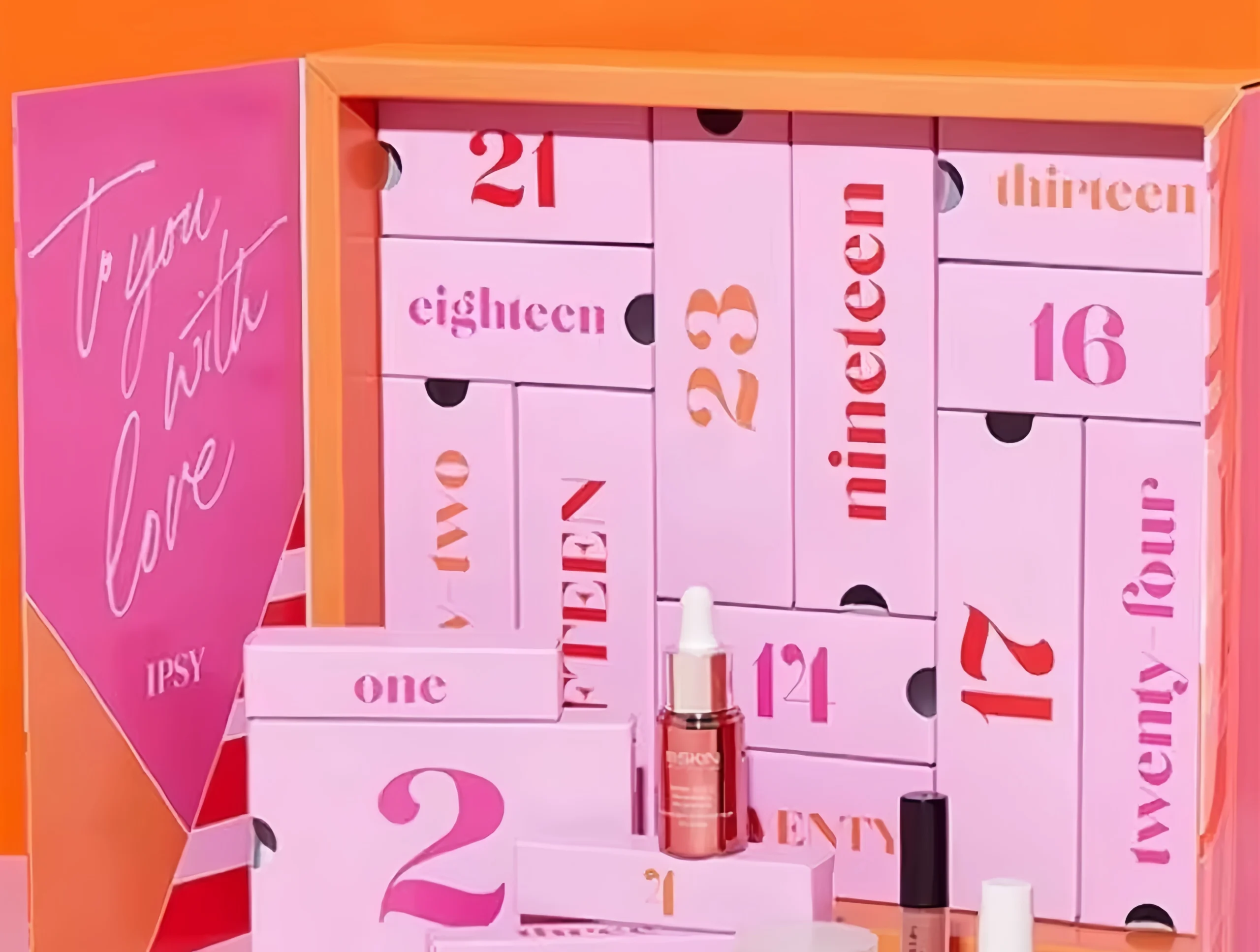 Custom paper box set for makeups with brand logo and luxury design