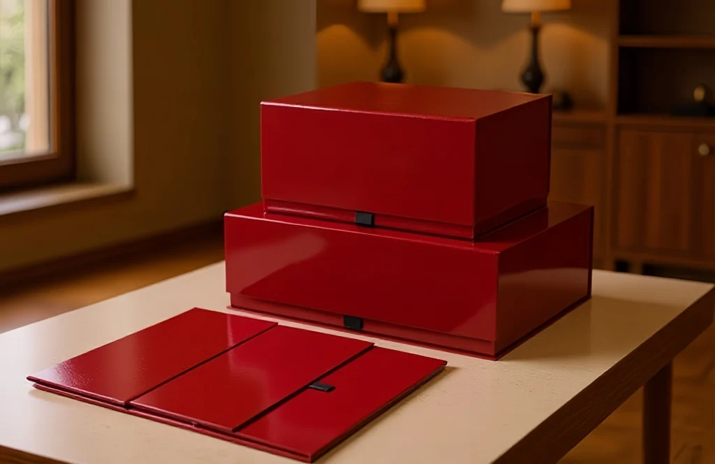 Elegant luxury rigid gift box for high-end products