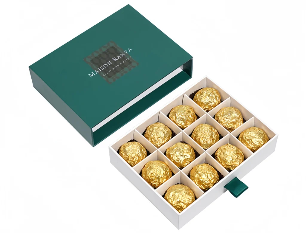 Sturdy rigid box with separate lid for high-end product packaging