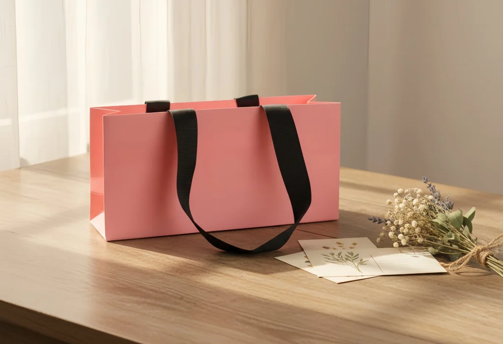 custom shopping bags wholesale MOQ for bulk production and low minimum order options