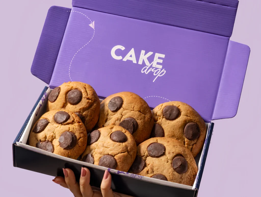 custom printed mailer box with logo branding and high quality packaging design