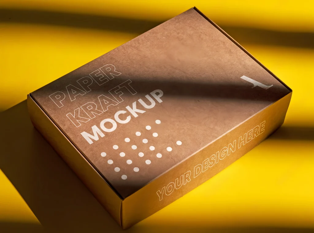 E-commerce shipping mailer box packaging used for product delivery