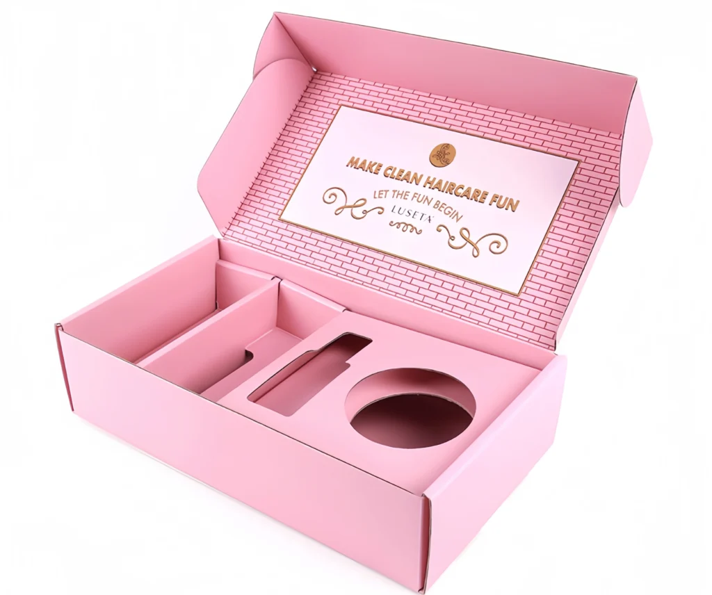 e flute mailer box for e-commerce packaging and shipping protection