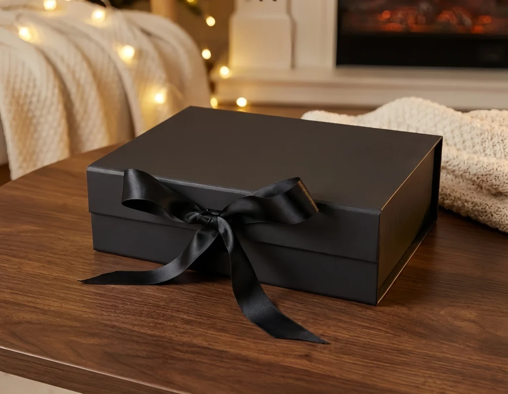 Greyboard thickness packaging material used in rigid gift box construction