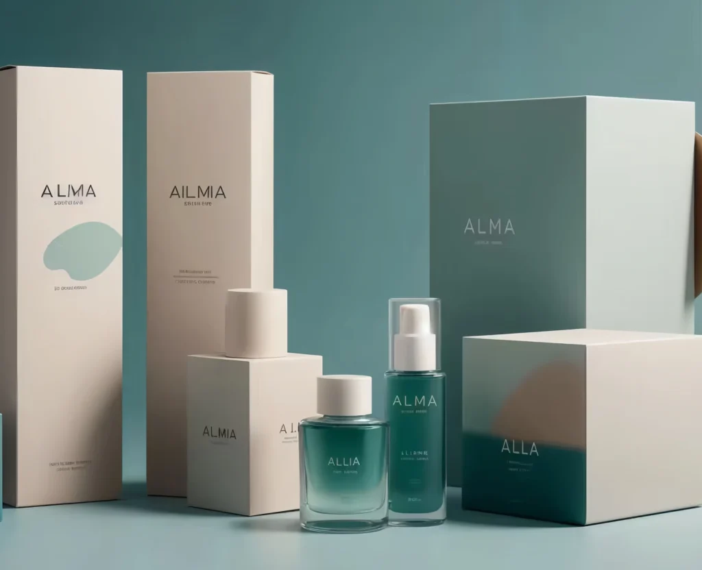 Custom cosmetic packaging boxes wholesale with luxury printing finishes