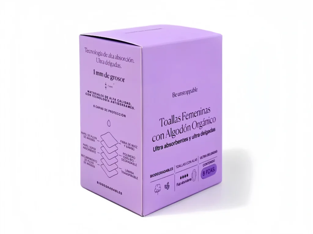 Custom folding carton packaging boxes with premium printing design