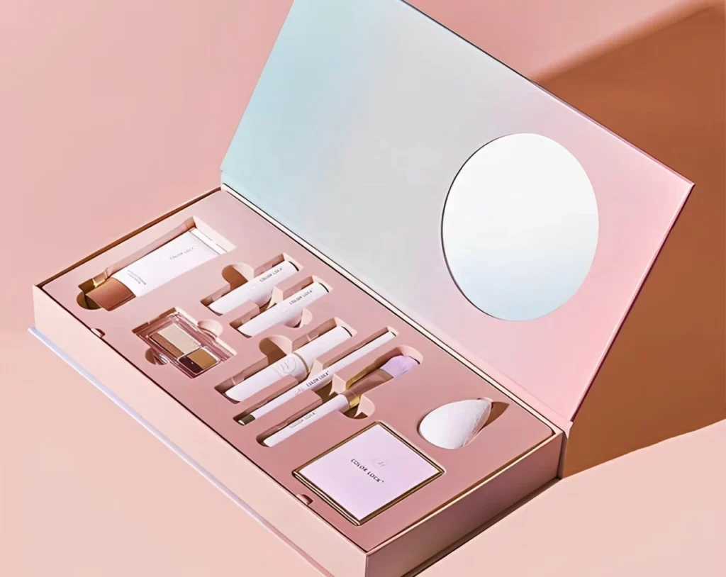 Wholesale cosmetic gift set box for premium makeup and skincare lines