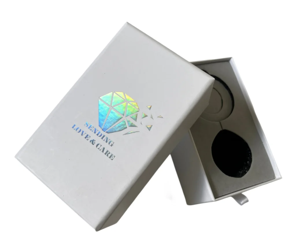 Custom cardboard jewelry boxes with printed paper packaging
